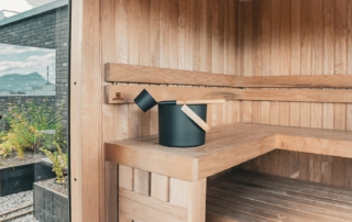 Unique Sauna - Blackseries - Dachterrasse - 8 Fuss