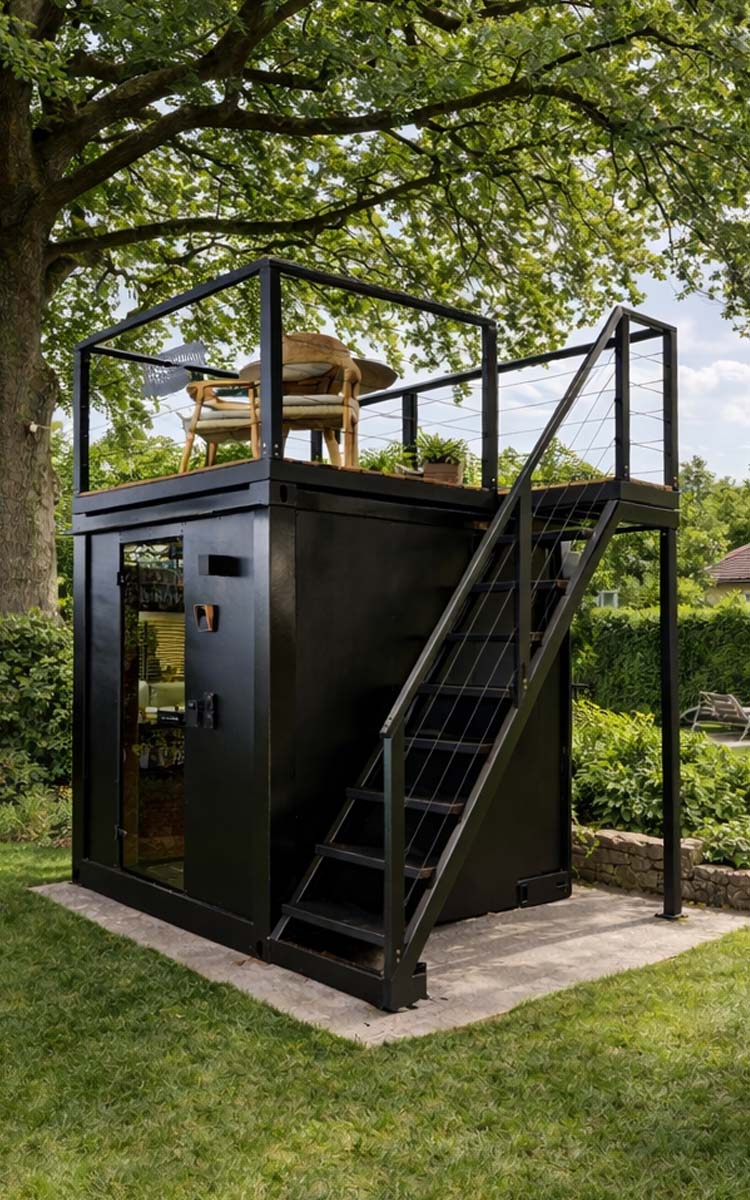 Unique Sauna - The Cube Terraza 3 Unique Sauna The Cube - Terraza