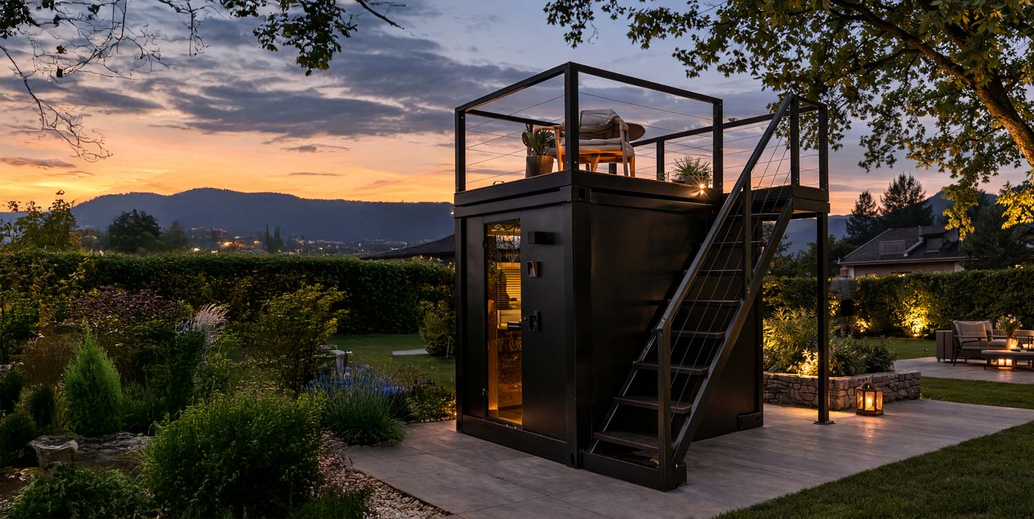 Unique Sauna - The Cube Terraza