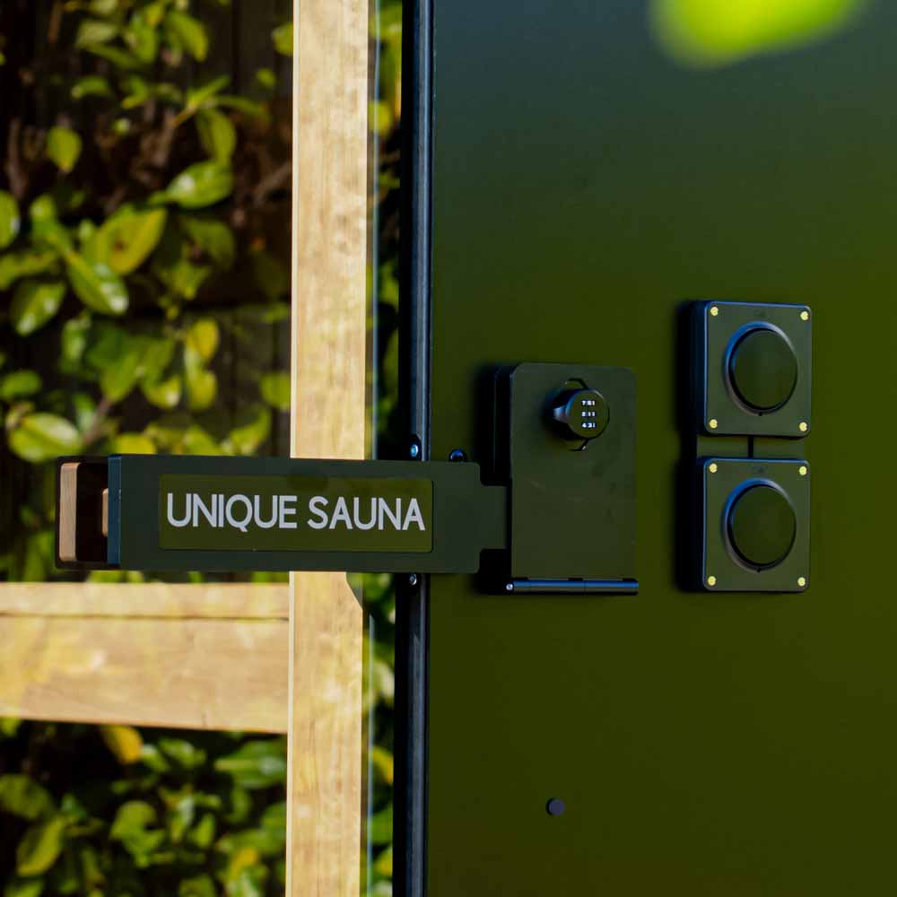 Unique Sauna – The Cube M – Türe Unique Sauna - The Cube M - Türe