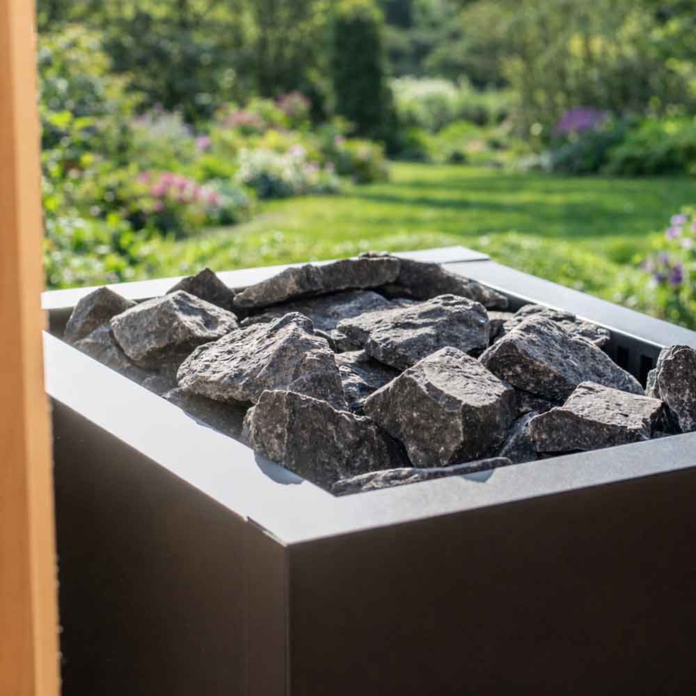 Unique Sauna – The Cube M – Saunaofen Unique Sauna - The Cube M - Saunaofen